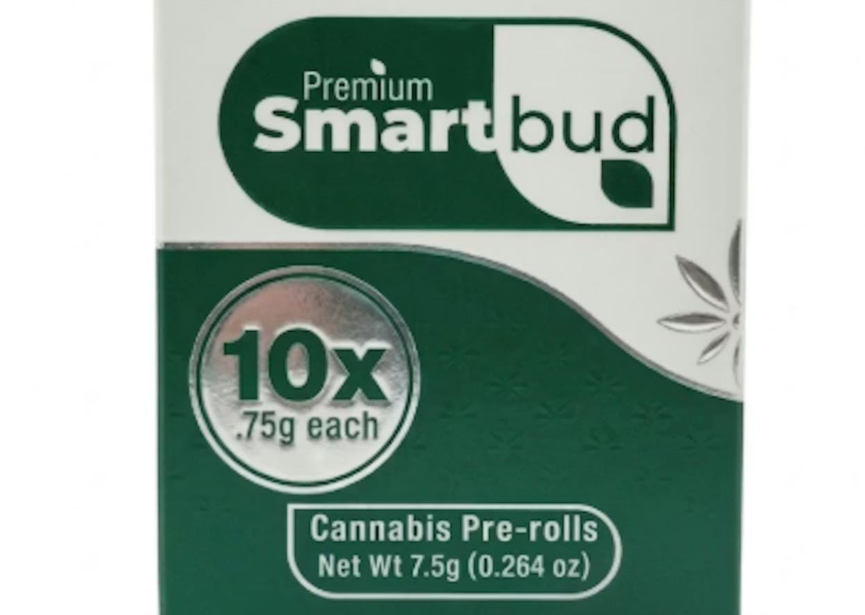 Product Smartbud - Strawberry Cough - 7.5g - 10pk - Prerolls