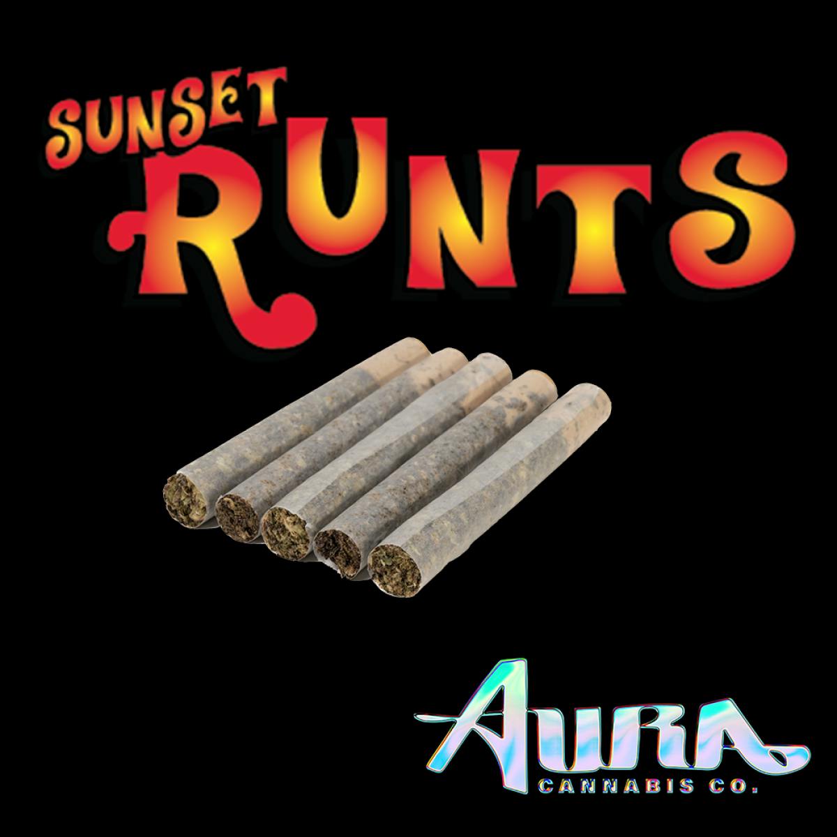 Product: Aura | Sunset Runtz | Preroll (Cannon) - 1g