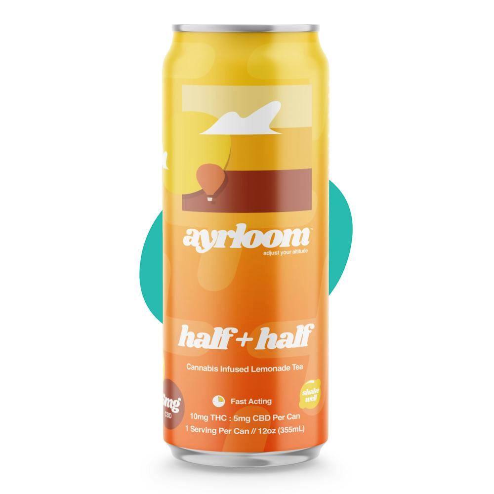 Product Ayrloom | Half & Half | 2:1 | 10MG THC : 5MG CBD | Singles