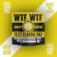 DOPE ROPE WTF | Test Flavor 742 | 200MG | LIMITED EDITION - product image at King of Budz