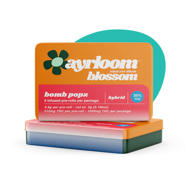 Ayrloom ayrloom | Bomb Popz Infused Pre-Roll | 5 Pack