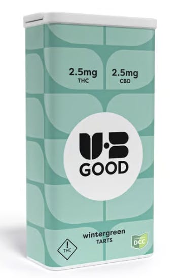 Wintergreen 1 1 THC CBD 40 X