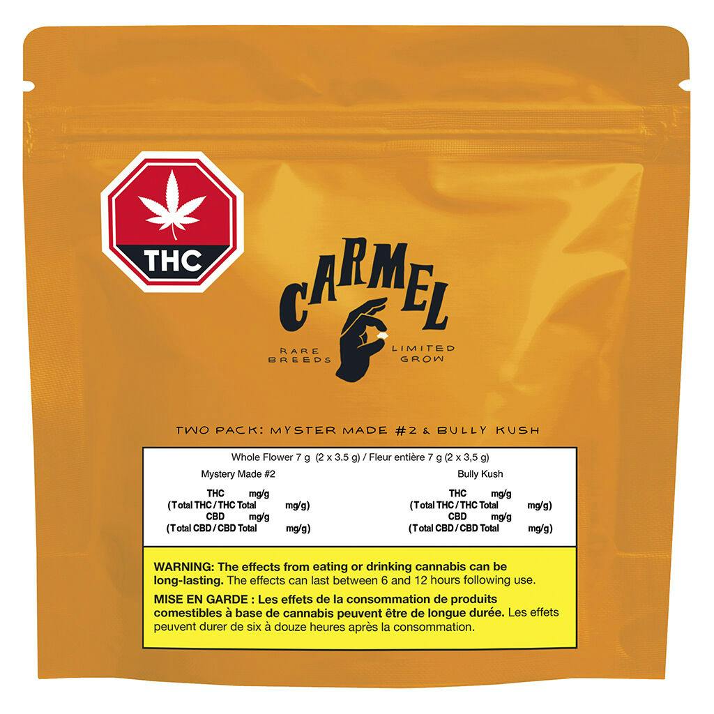 Carmel - two pack: mystery made & bully kush