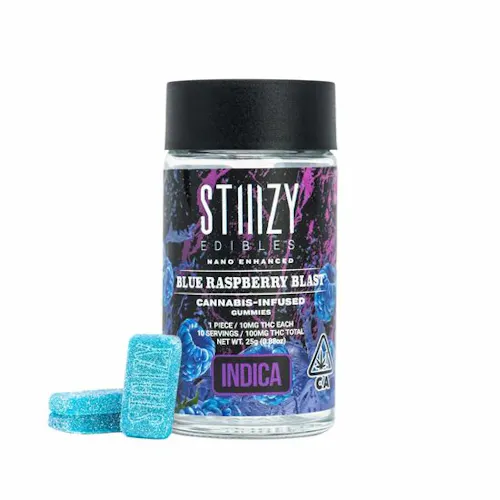 STIIIZY – Blue Raspberry Blast – Gummy – 100mg-1