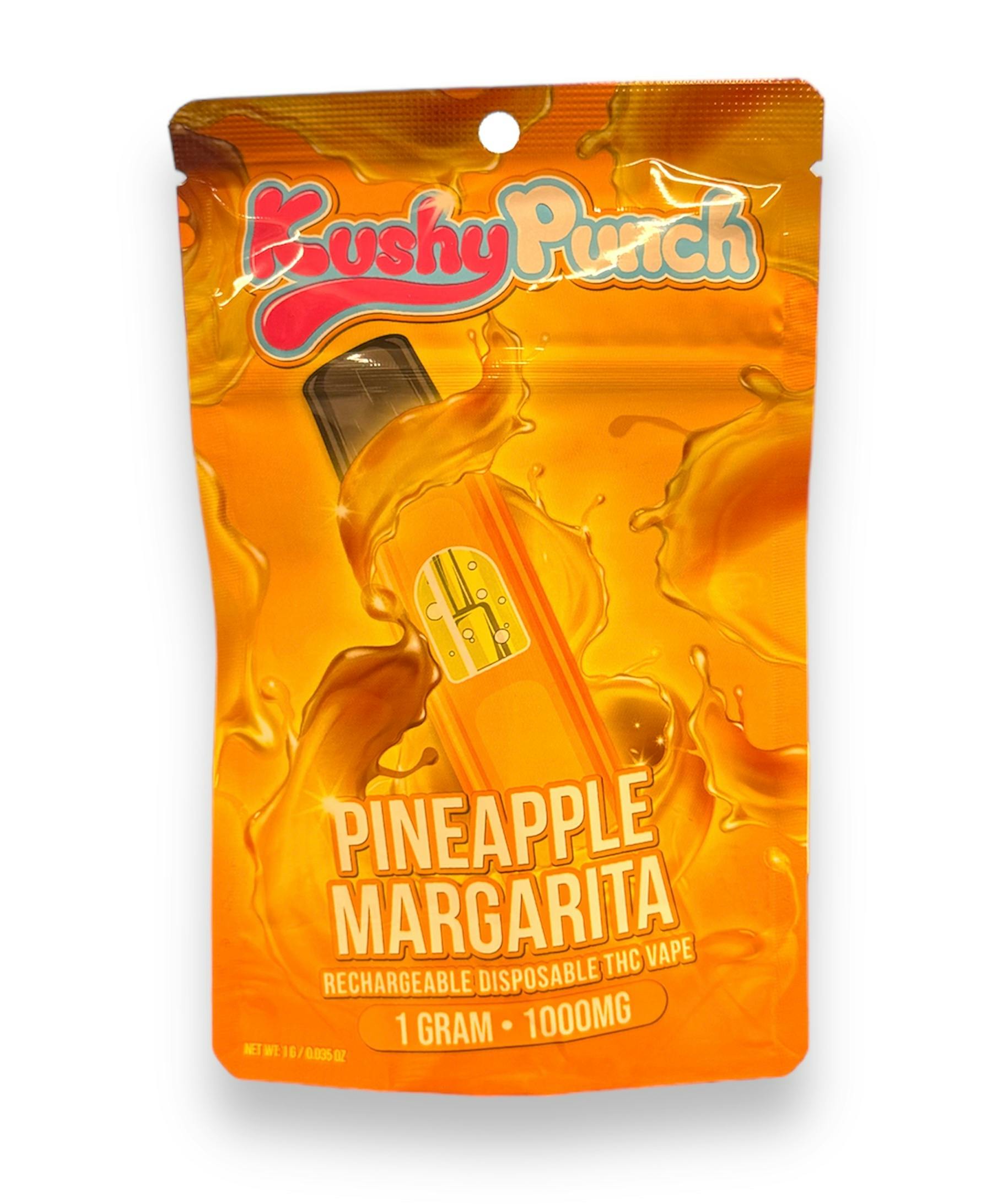Product SIX Kushy Punch Disposable - Pineapple Margarita 1g