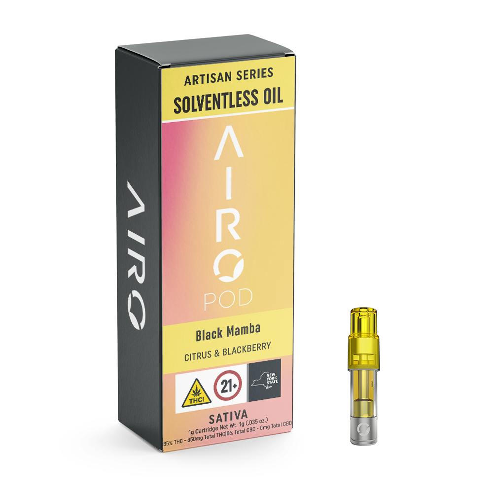 AiroPod Cartridge Artisan | Black Mamba - Sativa