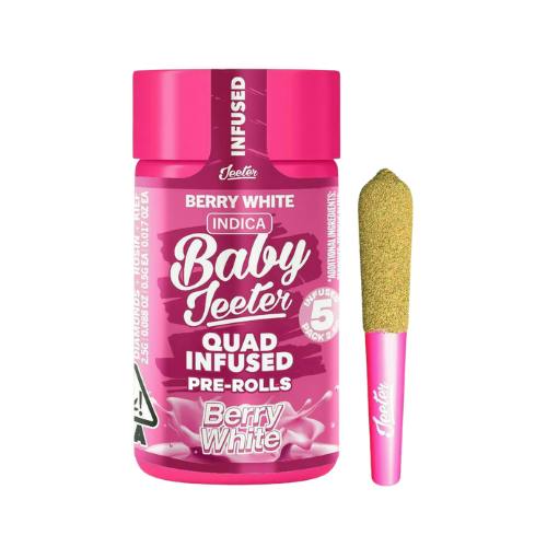BERRY WHITE 5PK INFUSED PREROLLS