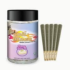 Product Banana Cream (H) Liquid Diamond Infused | Pre Rolls | 0.7g 5pk