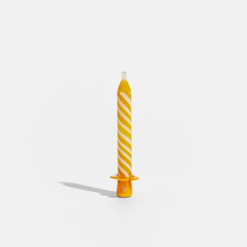 Edie Parker - Candle One Hitter in Butter Yellow