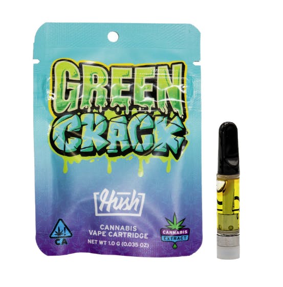 Hush Hush | Green Crack | Cartridge | 1g - Doobie Nights