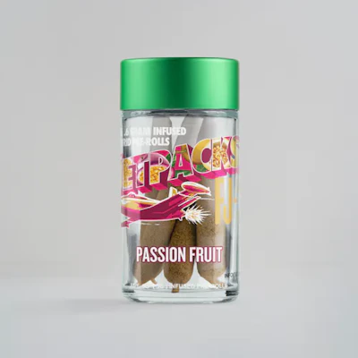 Jetpacks - 5 Pack .6g Infused Prerolls - Passionfruit