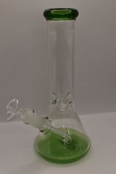 Photo of 4mm- 10″ Classic colored bottom beaker w/ICE Pinch – Ice Catcher (YBW)