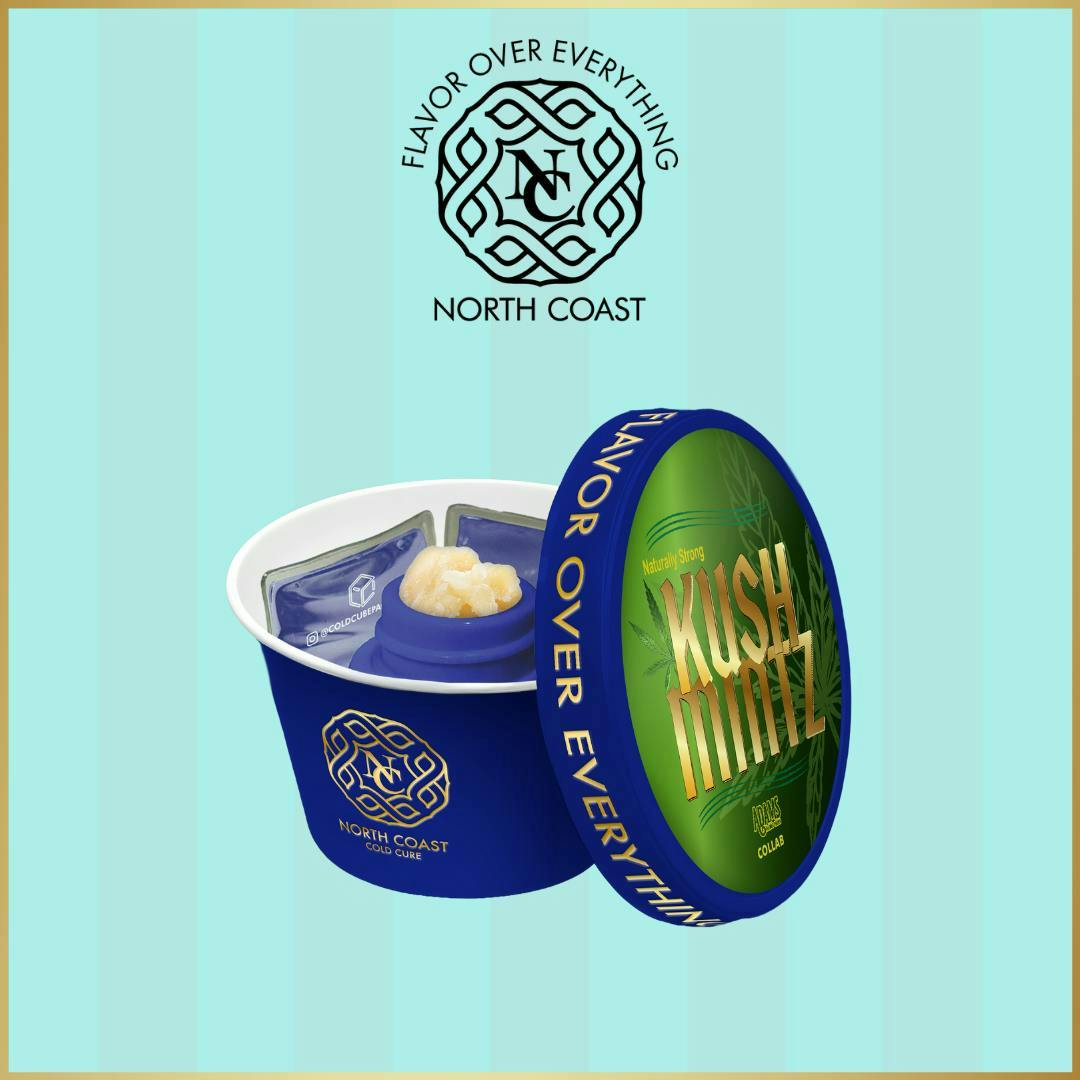 North Coast x Adam's Family | Cold Cure Rosin - 1g - Kush Mints