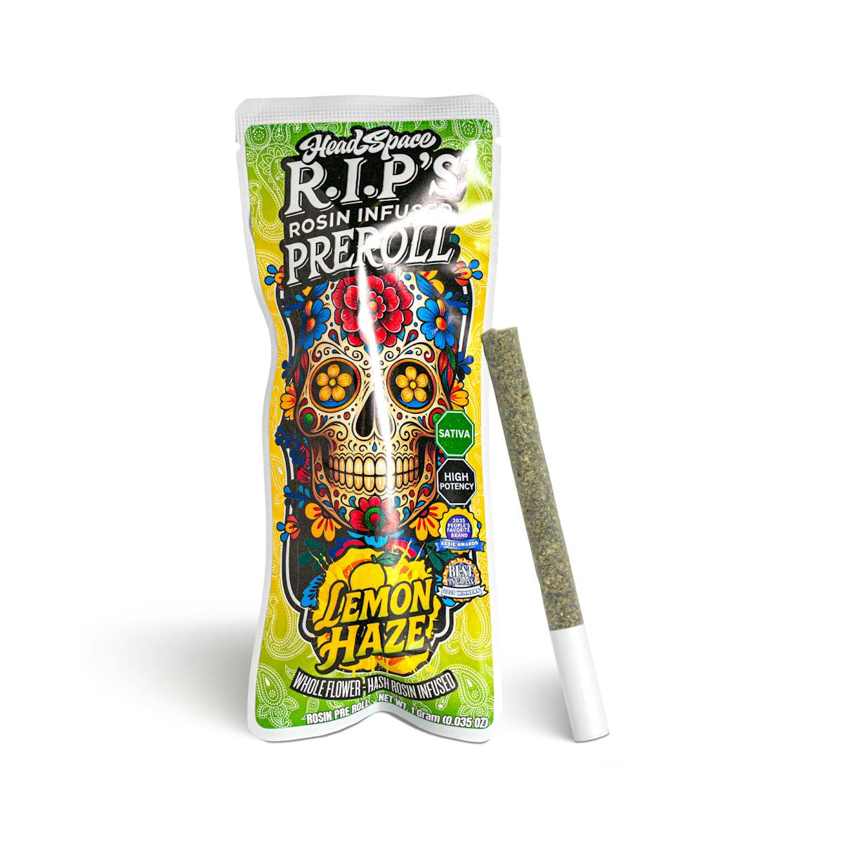 Photo of Lemon Haze Rosin Infused Pre-Roll