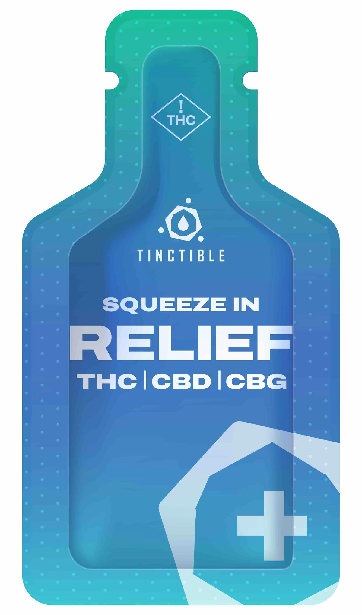 Photo of Blue Raspberry 2:1:1 (THC:CBD:CBG) Tinctible Relief Gel