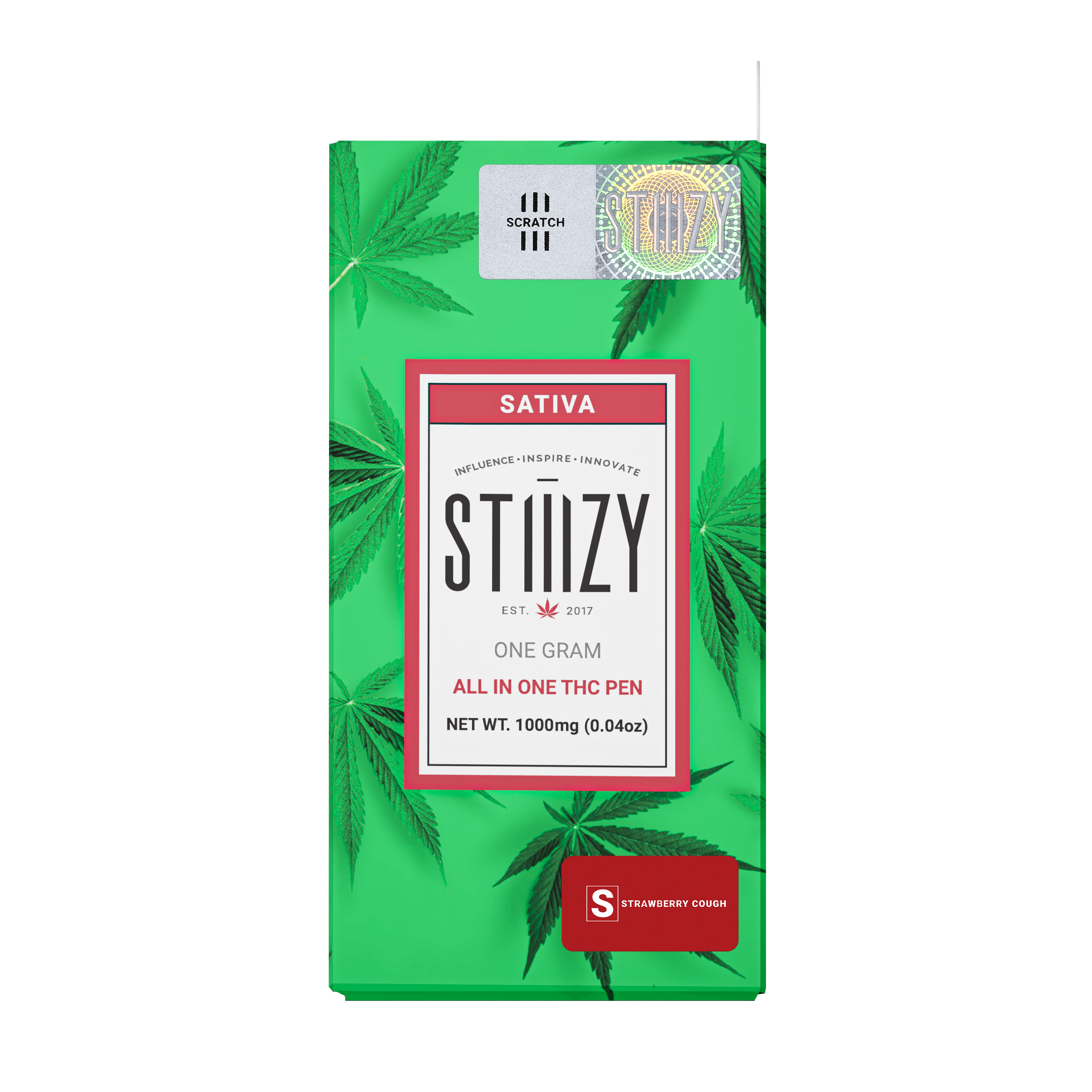 STIZZY Original (1g) AIO Strawberry Cough (S)