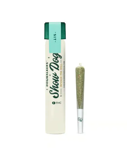 Dogwalkers Big Dog Sit Animal Face 1g Infused Pre-Roll-1