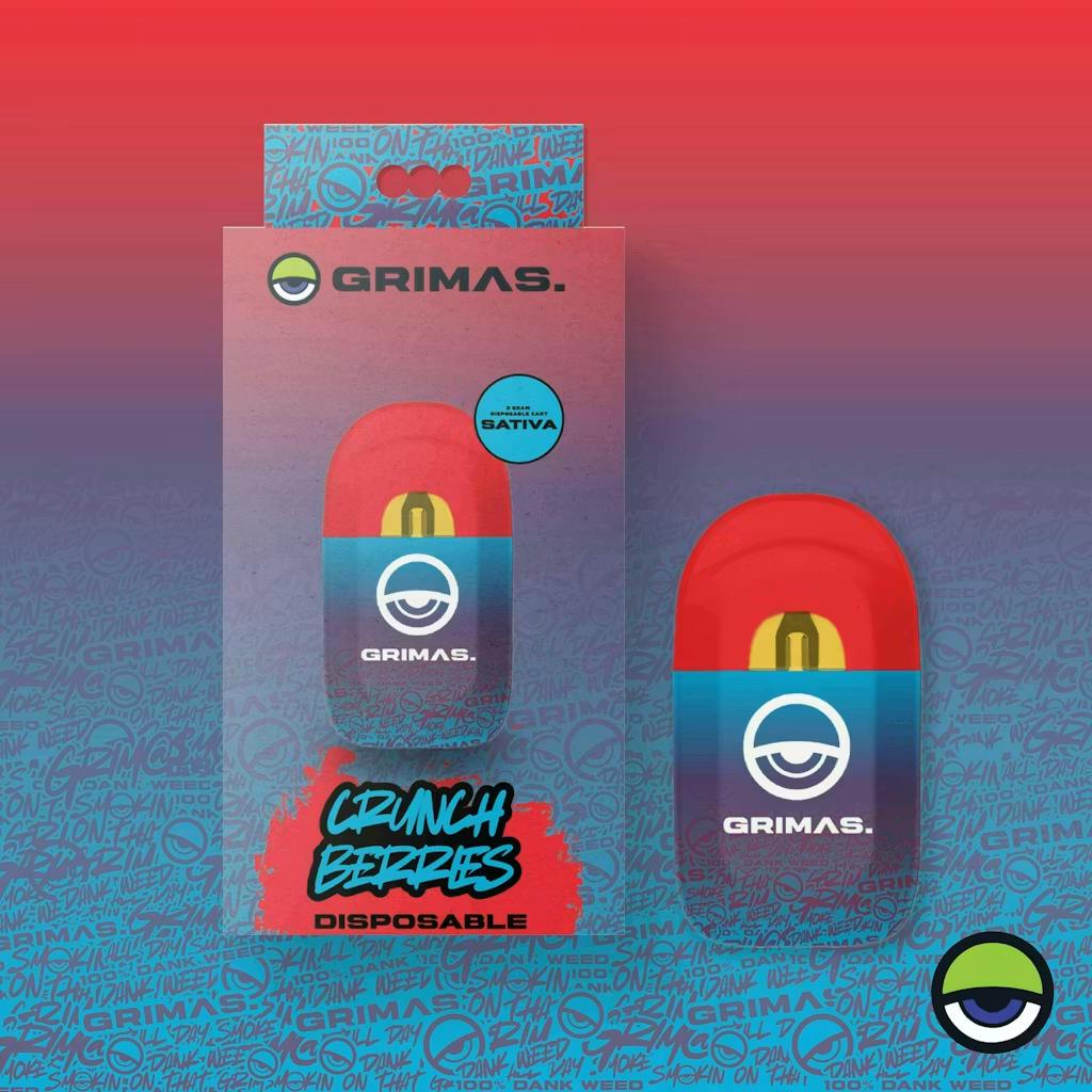 Grimas - 2g Disposable - Crunch Berries