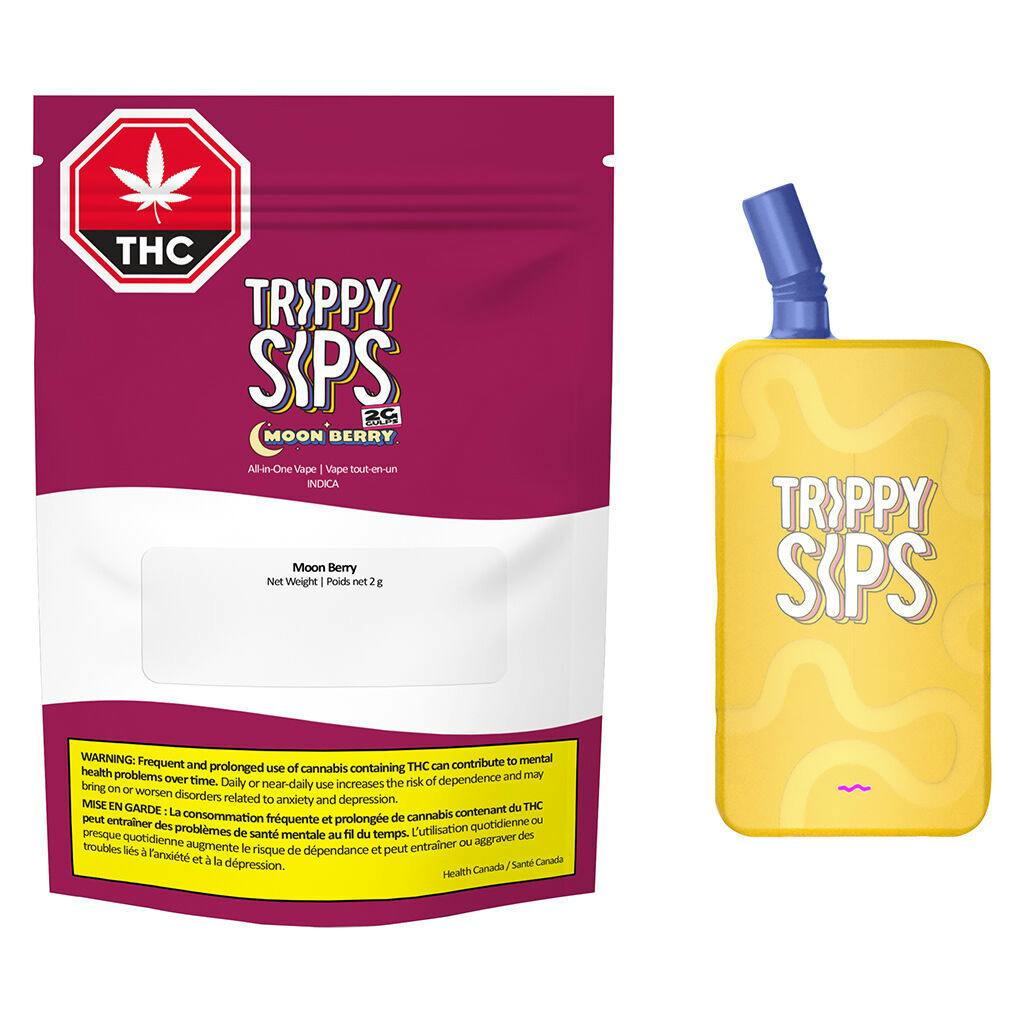 Trippy sips - moonberry cbn gulps – liquid diamond blend aio