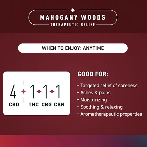 Aura | Mahogany Woods Cream | 300mg-1