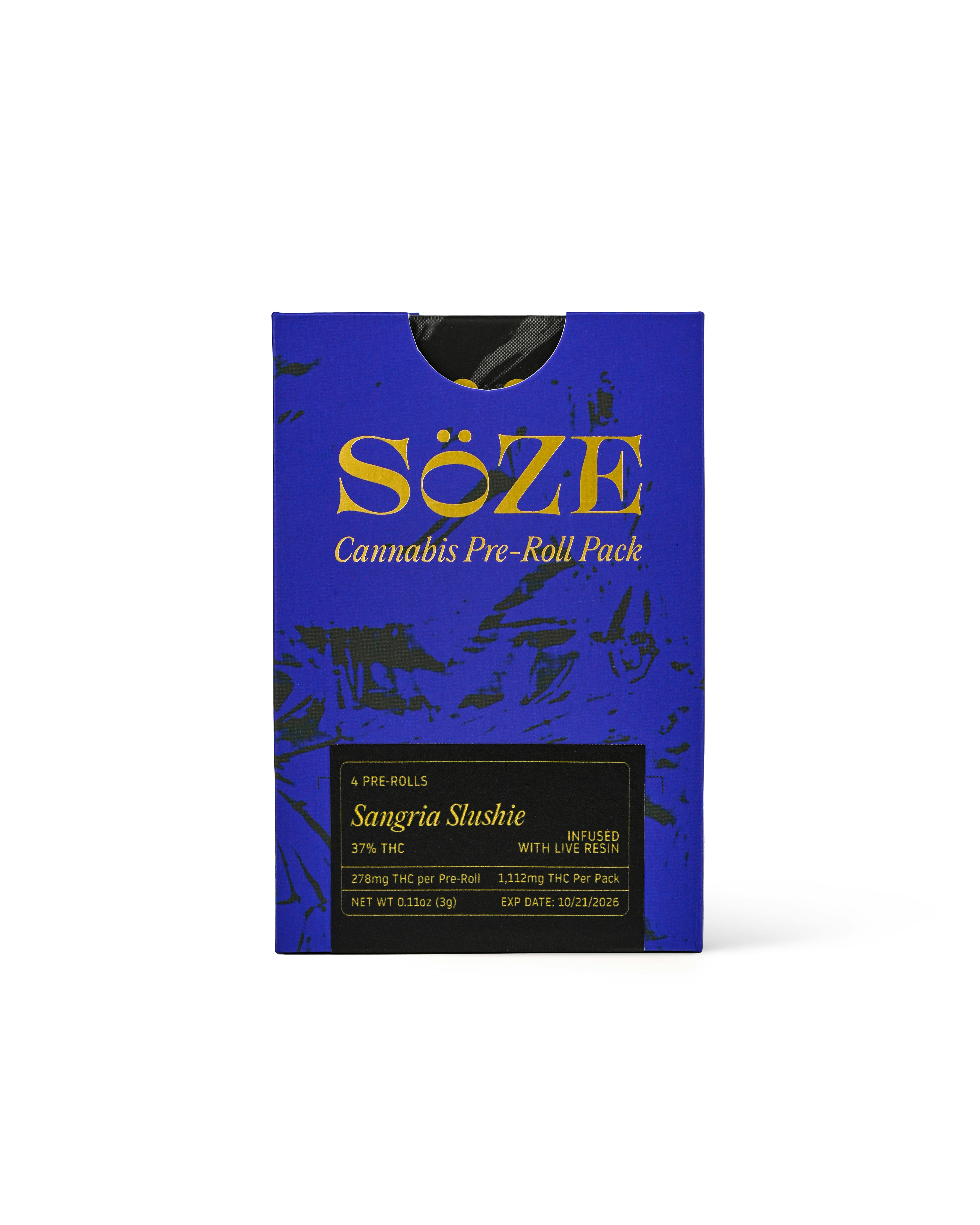 Shop Soze Live Resin SANGRIA SLUSHIE | 4-Pack in Williamsburg