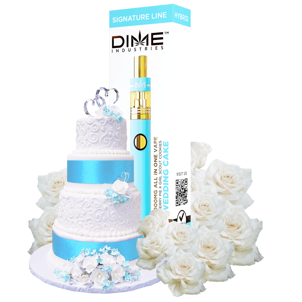 Wedding Cake (H) Distillate Disposable Vape 2g | Potency - Pittsfield