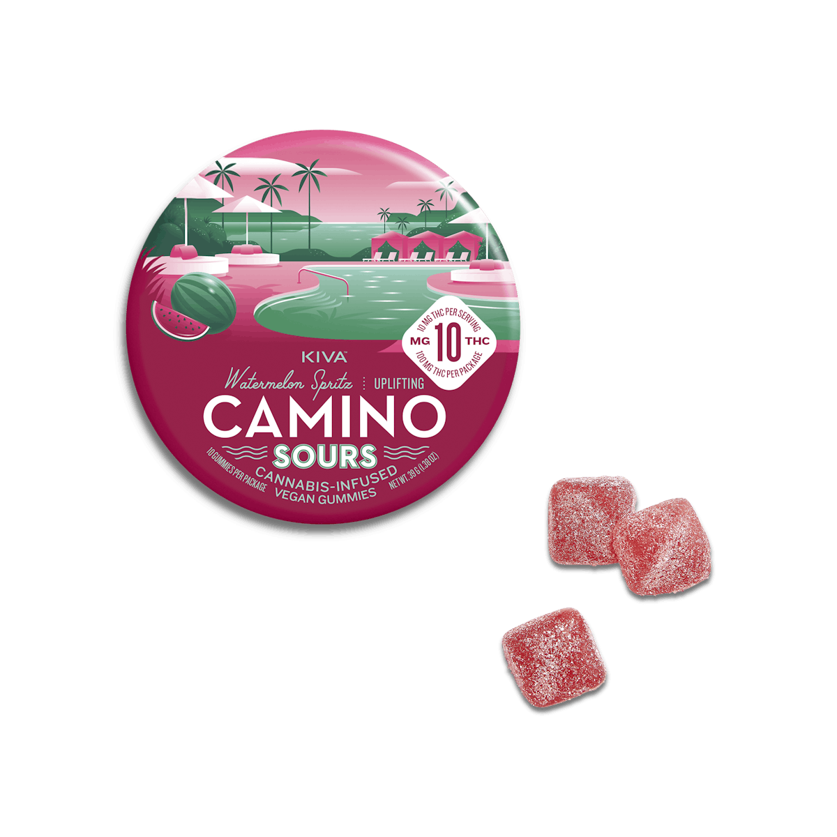 Photo of Camino | Sours-Watermelon Spritz | 10pk Gummies