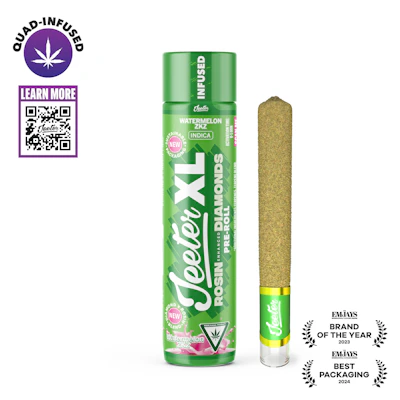 Watermelon ZKZ Jeeter XL Infused Pre-Roll | 2g - PRE_ROLLS by Jeeter at King of Budz