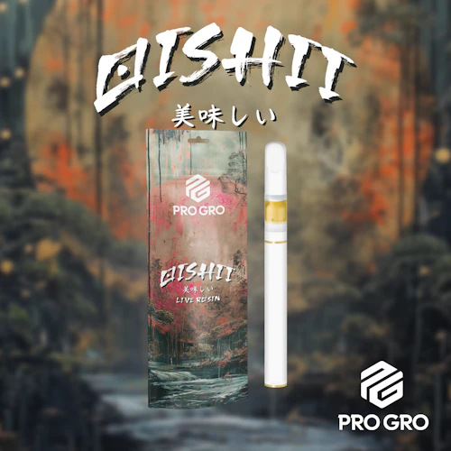Pro Gro - .5g Live Rosin Disposable - Oishii