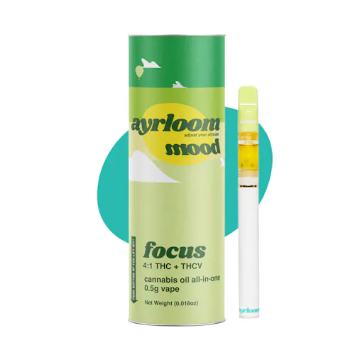 Ayrloom Mood Focus | AIO | .5g | THC : THCV-active