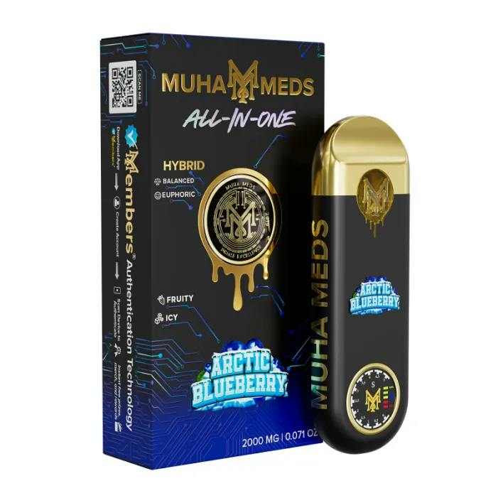 Muha Meds - 2g Disposable - Arctic Blueberry