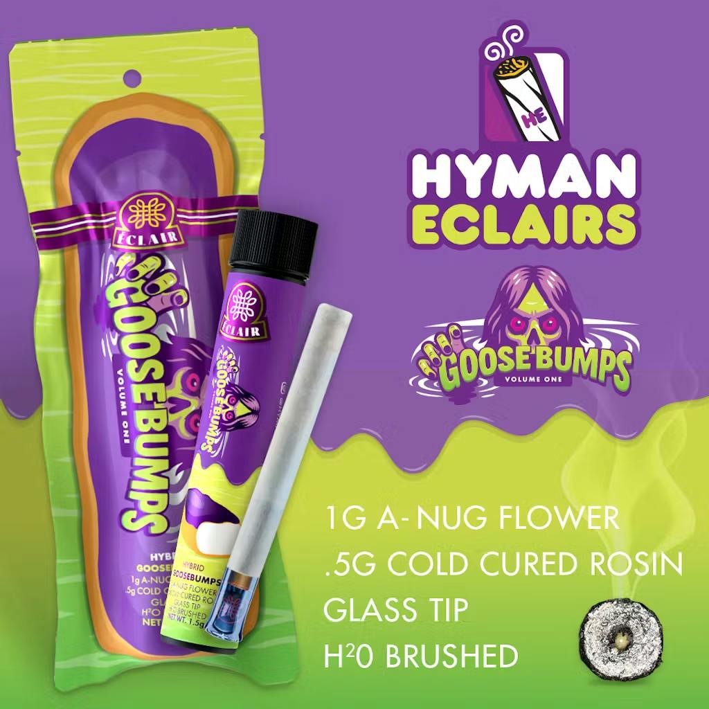 Hyman - 1.5g Infused Eclair - Goosebumps