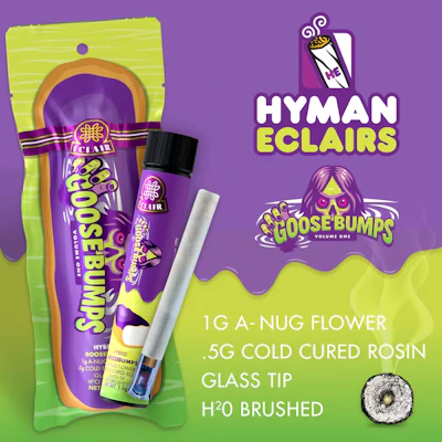 Hyman - 1.5g Infused Eclair - Goosebumps