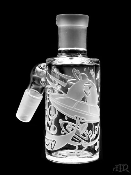 Milkyway Glass | Space Odyssey | Dry Ash Catcher | 45 Degree