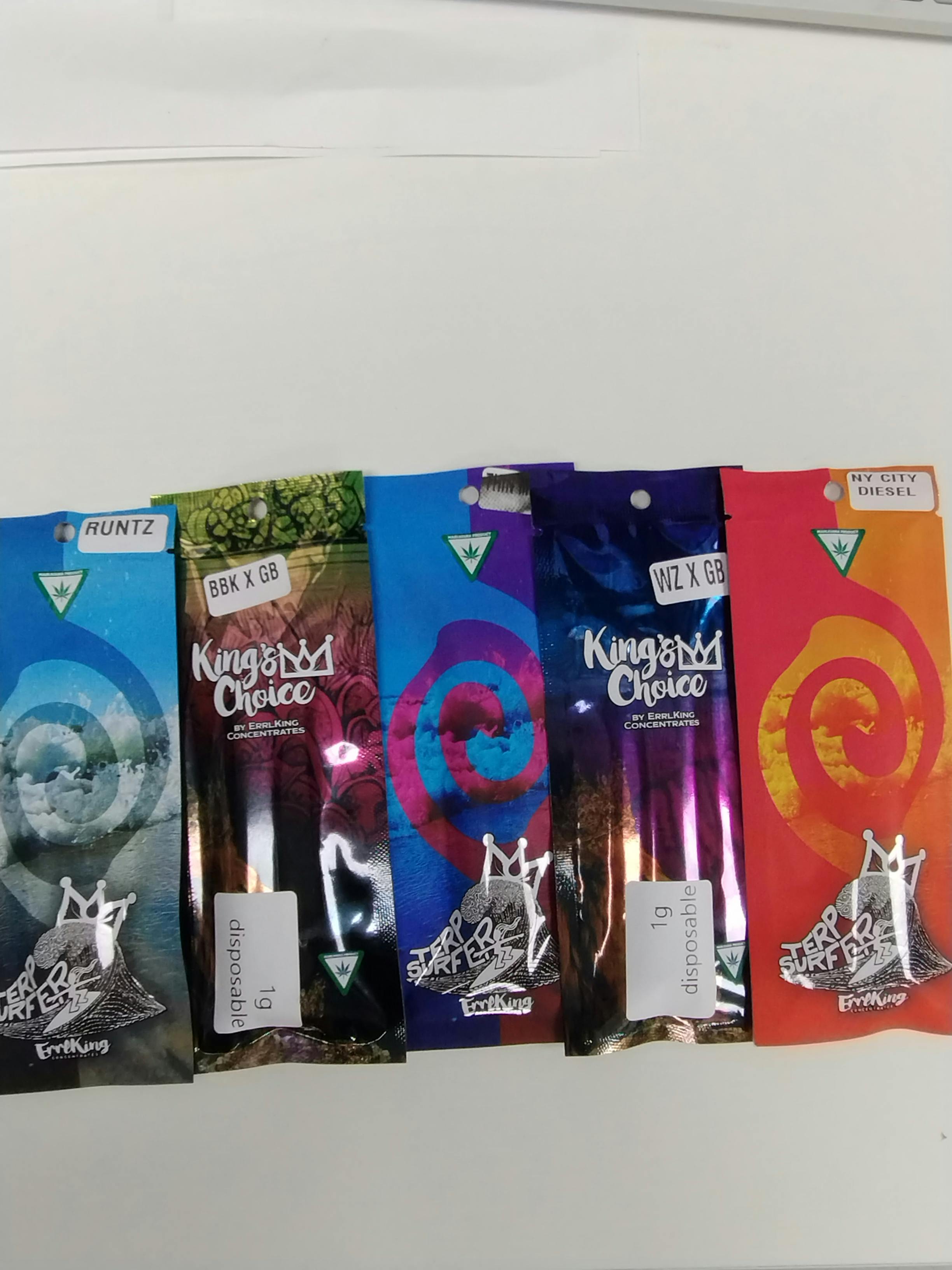 Errlking Disposable Vape R.A. Royal HHC 3-in-1 Vape – Blue Raspberry KING'S  CHOICE | DISPOSABLE VAPE | BLUE DREAMS