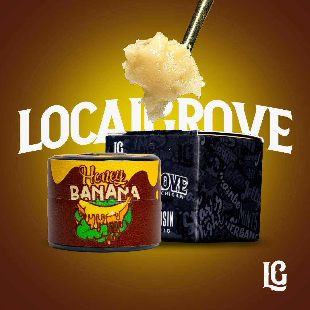 Local Grove - Live Hash Rosin - (1g) - **HONEY BANANA**