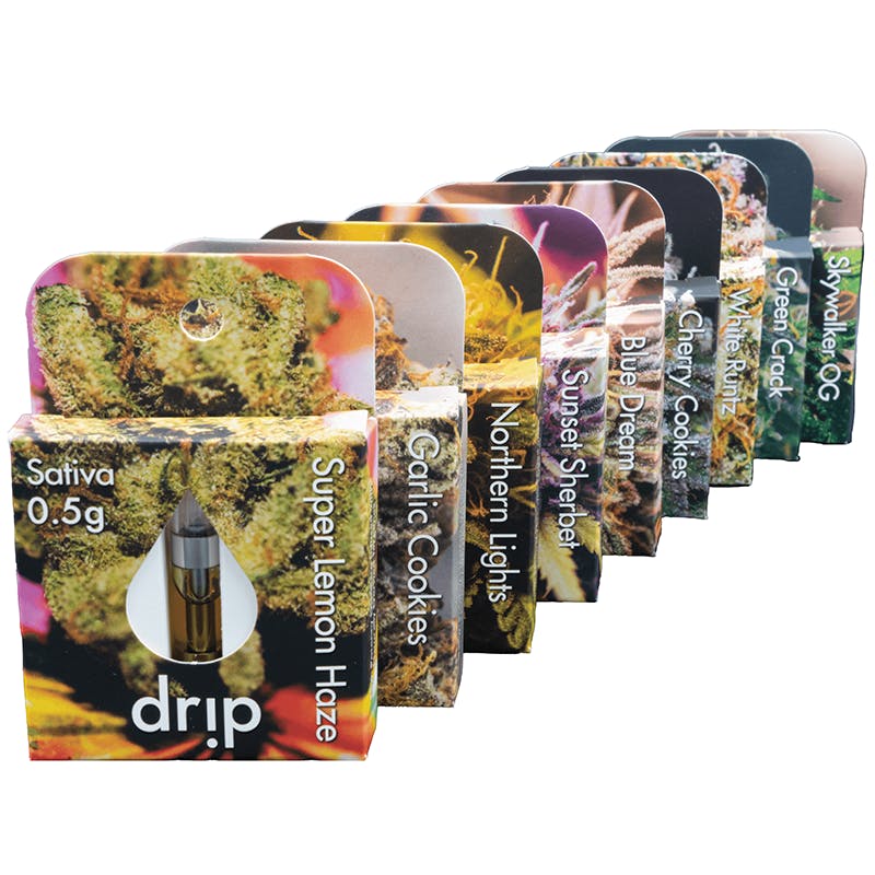 Drip Drip 510 Cartridge DoSiDos Puff Cannabis Dispensary in MI