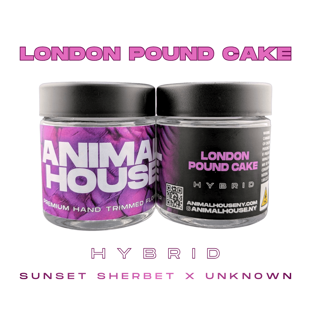 Animal House | London Pound Cake | 3.5g