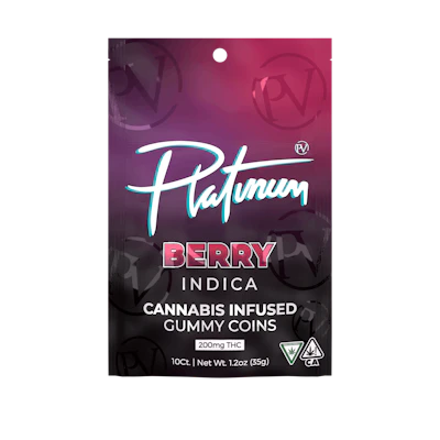 Platinum - 200mg Gummies - Berry