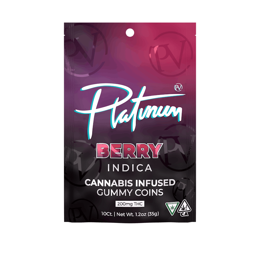 Platinum Vape - Berry 200mg Gummies