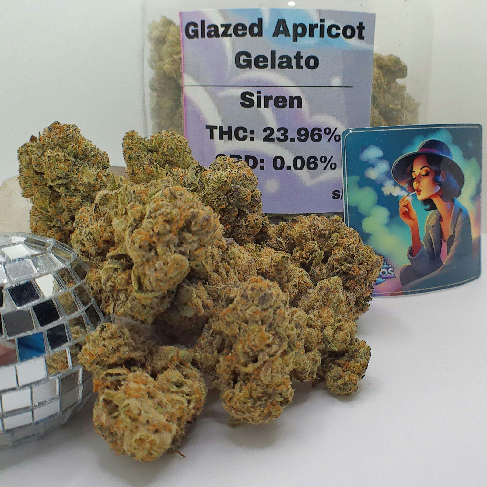 Glazed Apricot Gelato | Siren Farms