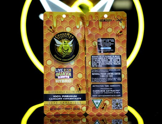 Product: Canna Bee | Shotti | Live Resin Disposable | 1g | Hybrid