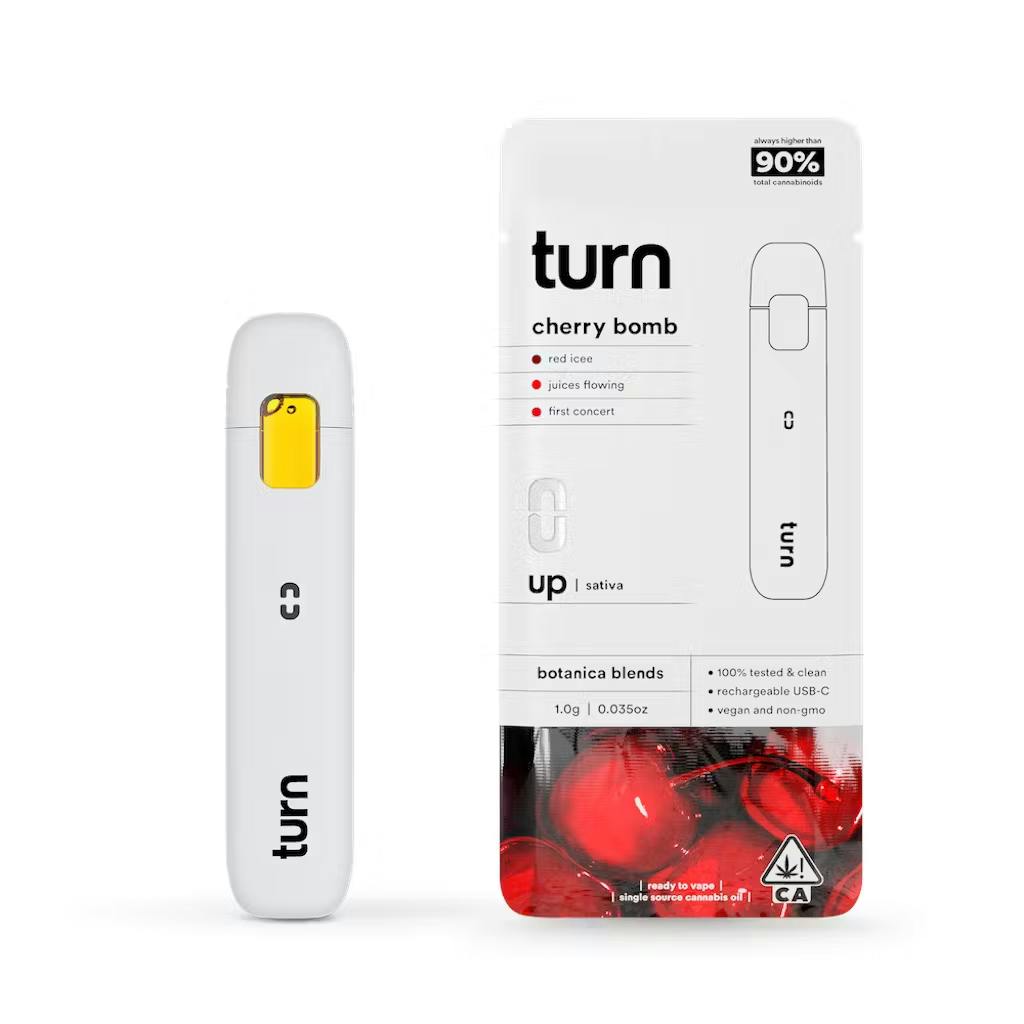 turn Cherry Bomb | Disposable Vape - Strain Stars Cannabis Dispensary in NY