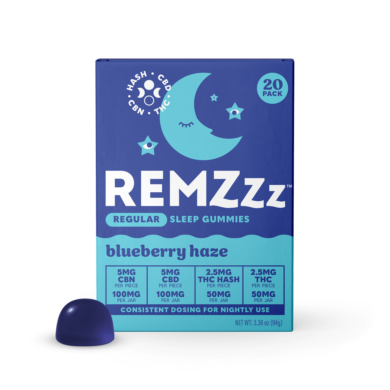 Product REMZzz - Blueberry Haze - 20pk - 100mg