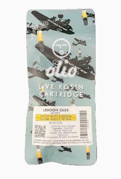 Olio | Live Rosin 0.5g Vape Cartridge | LeMoon Cake