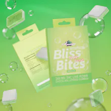 Bliss Bites - 200mg Hash Rosin Chocolate Layered Gummies - Apple Burst
