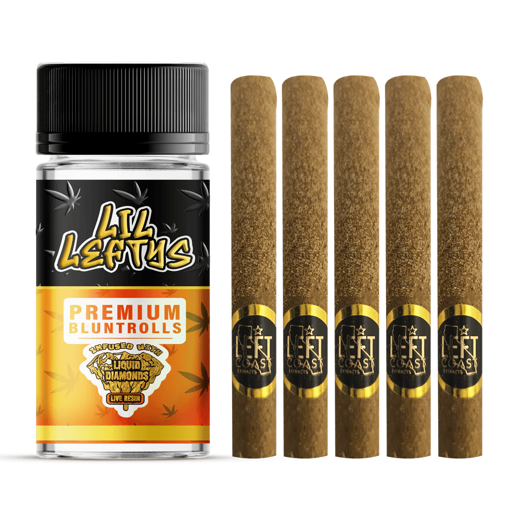 Product Left Coast - Orange Creamsicle - 6.5g - Lil Lefties Mini Blunts 5 Pack