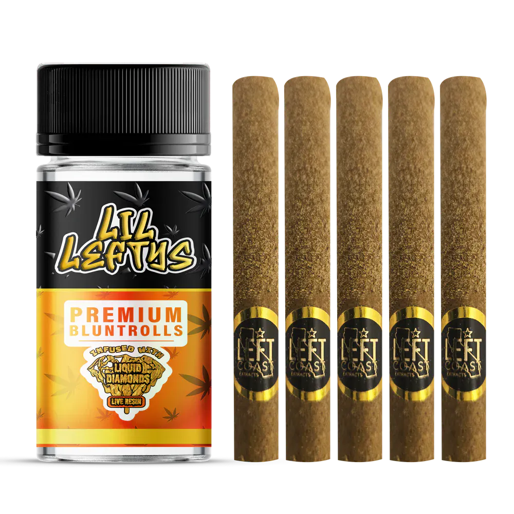 Product Left Coast - Orange Creamsicle - 6.5g - Lil Lefties Mini Blunts 5 Pack