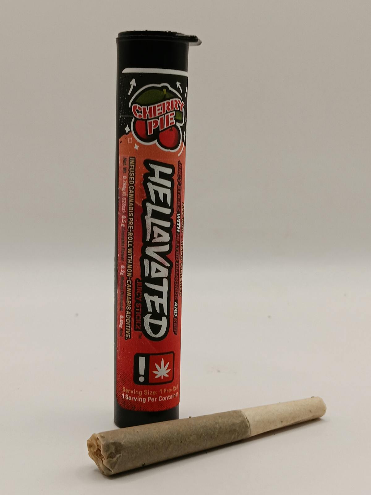 Photo of Cherry Pie Infused Pre-roll .7g (Hellavated)