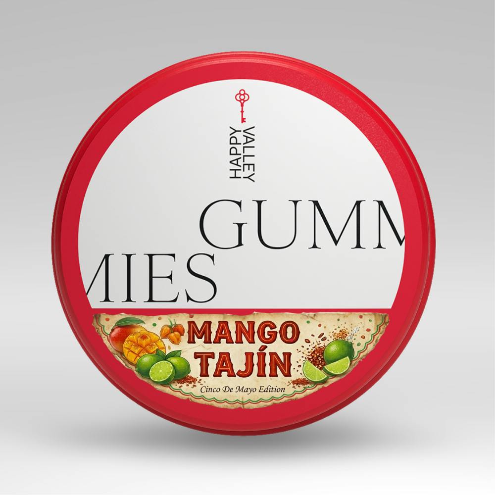 Gummies 100mg THC Mango Tajin